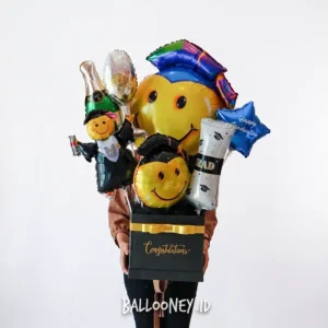 hadiah custom rangkaian balon bunga jakarta tangerang
