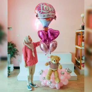 Cloud Base Baby Bear Balloon - Image 3