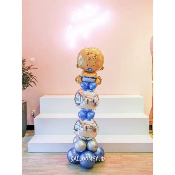 Custom Round Foil Tower - Image 4