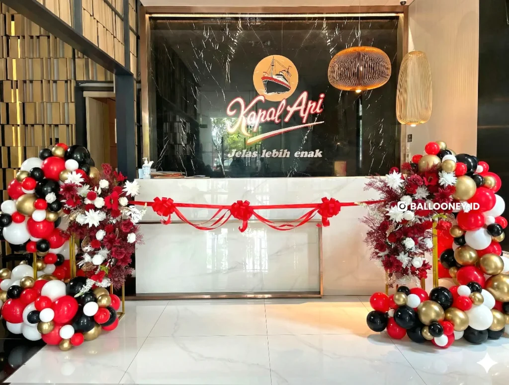 dekorasi opening kantor di jakarta