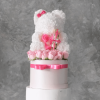 Round Lovely Rose Bear Box - Image 2