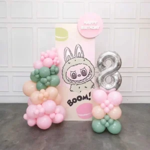 dekorasi balon ulang tahun custom
