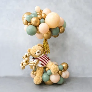 Bear Teddy and Balloon