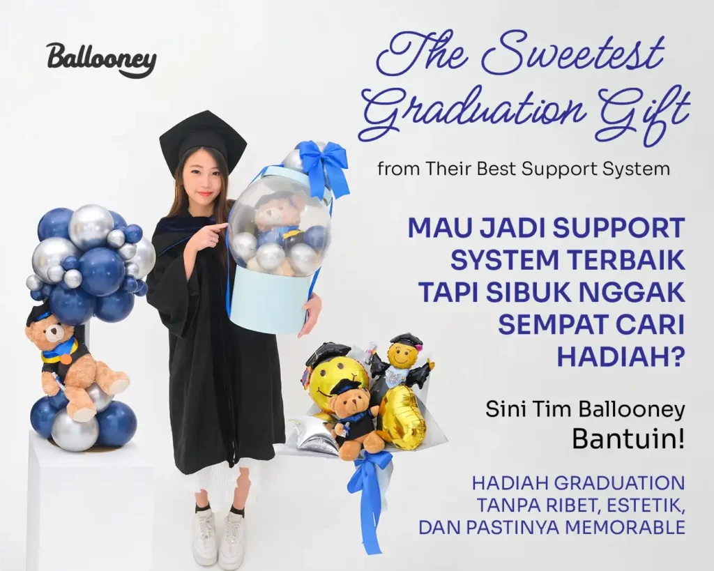 TOKO BALON HADIAH GRADUATION JAKARTA