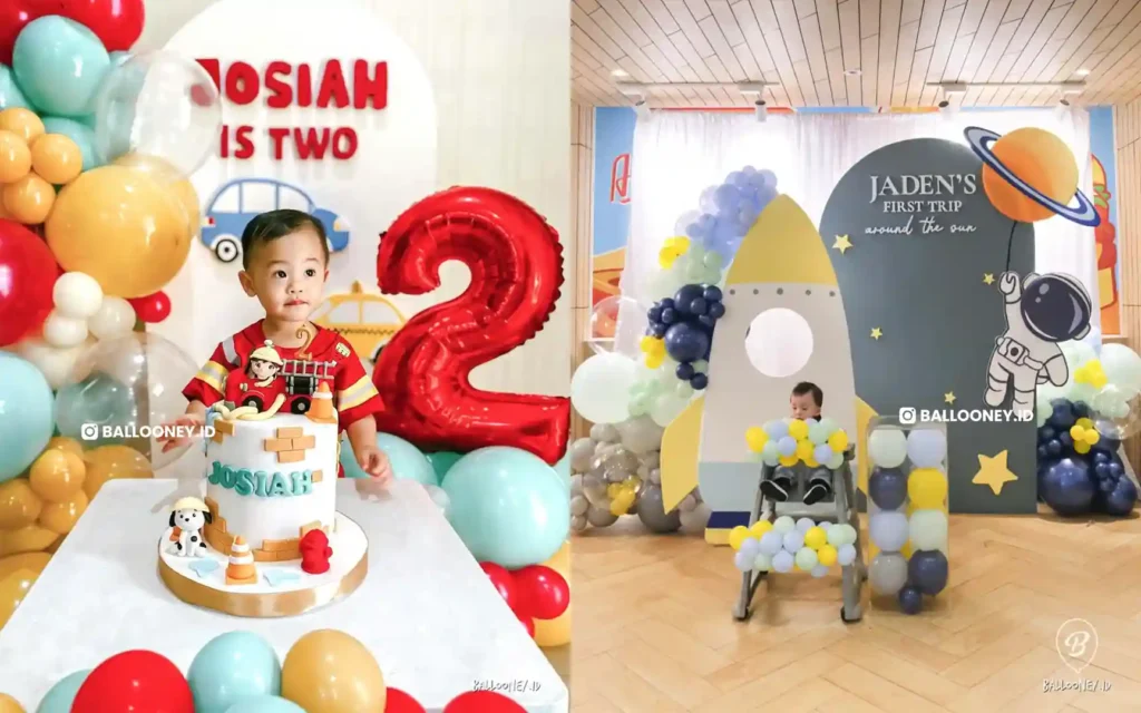 jasa dekorasi balon ulang tahun anak laki laki jakarta