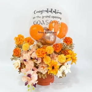 hadiah flower box untuk grand opening