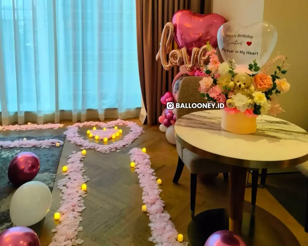 jasa dekorasi balon anniversary
