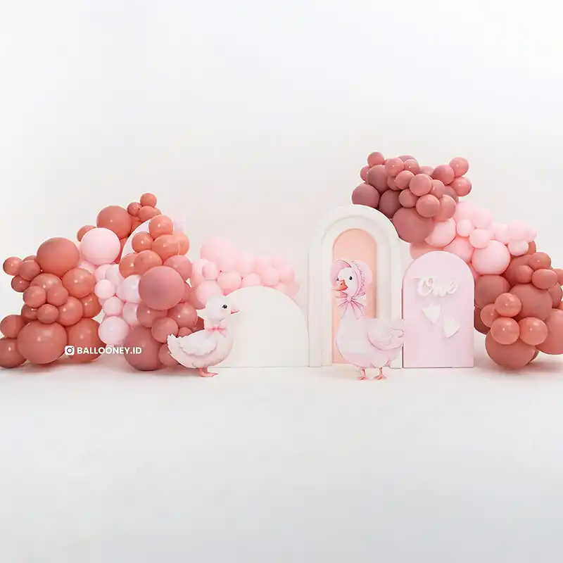 dekorasi backdrop balon ulang tahun jakarta