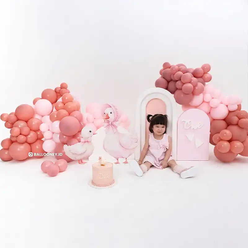 dekorasi backdrop balon ulang tahun jakarta