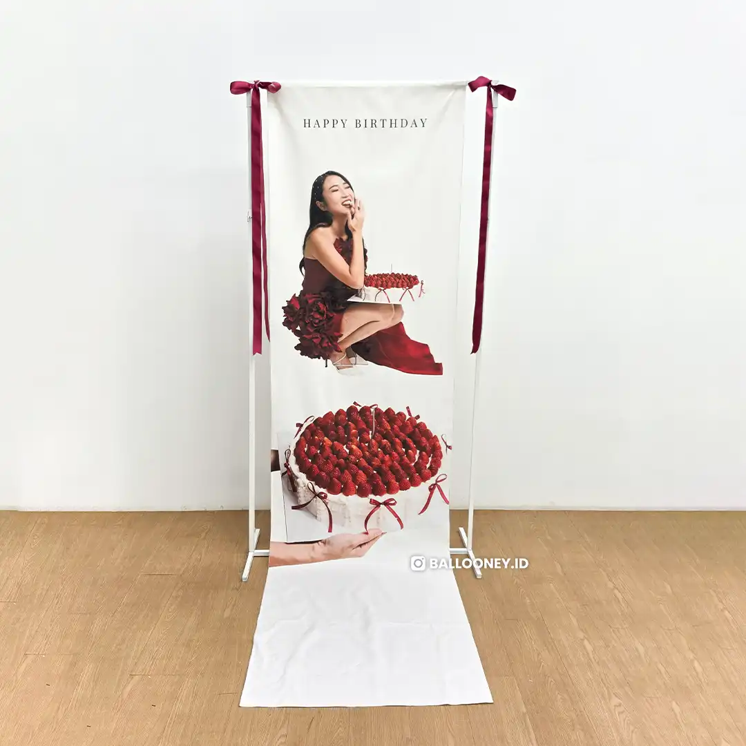 Printed Fabric Backdrop