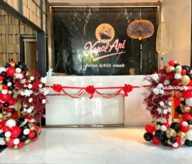 dekorasi opening kantor di jakarta